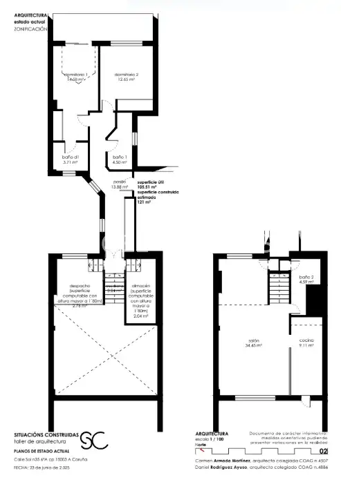 Apartamento en venta en A Coruña Capital  con Calefacción y Terraza