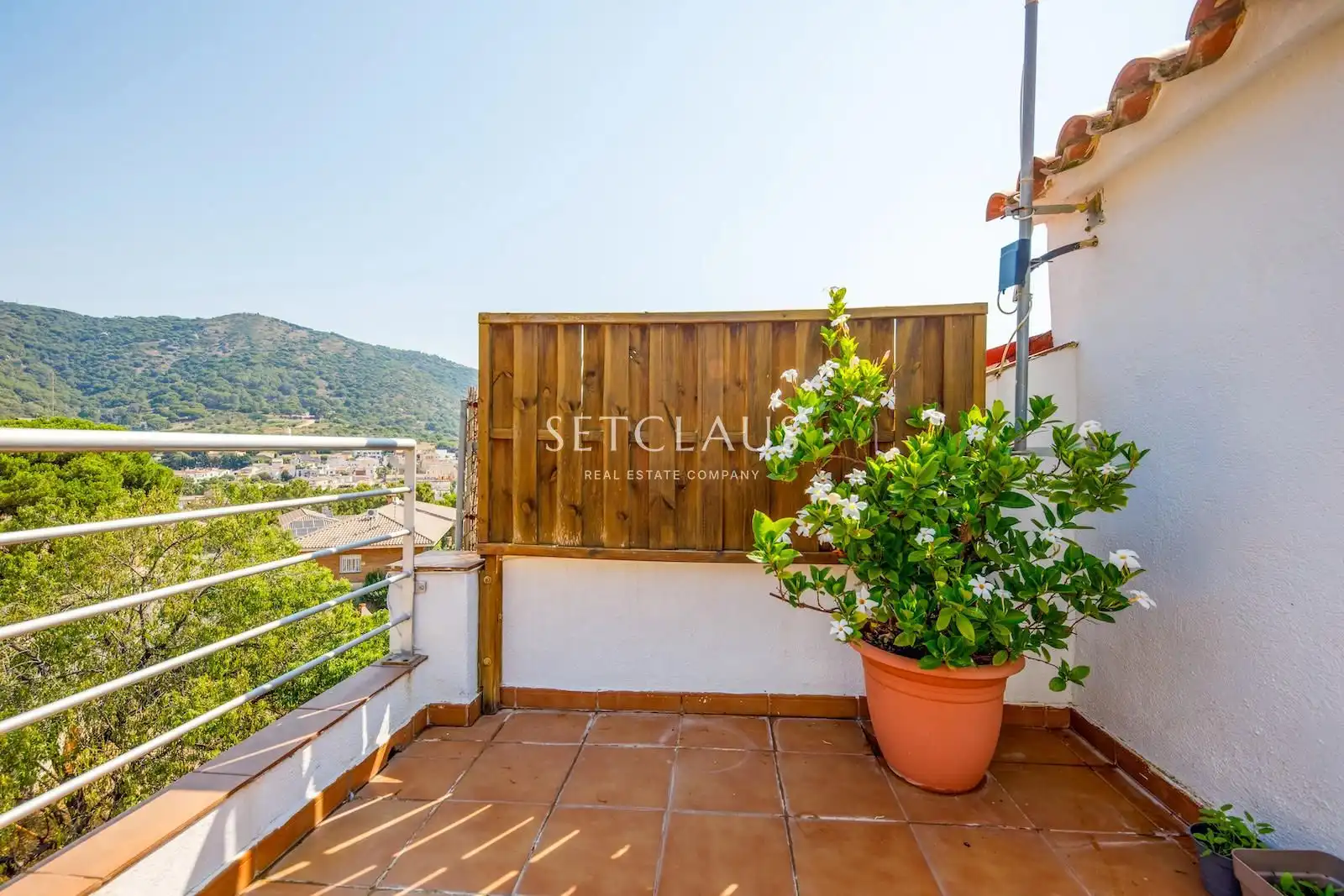 Terrassa de Casa o xalet en venda en Teià amb Aire condicionat, Calefacció i Terrassa