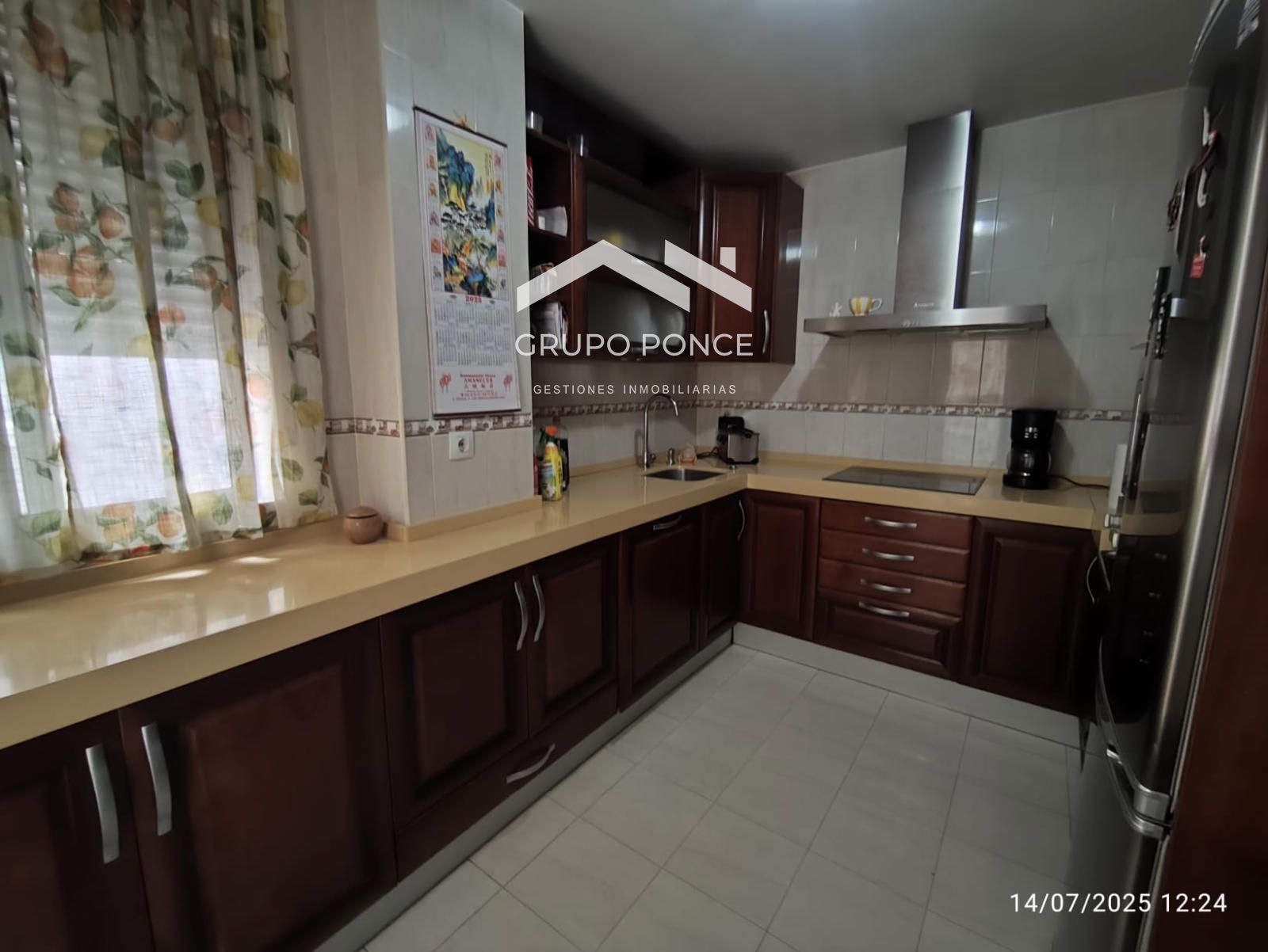 Kitchen of Flat for sale in Jerez de la Frontera  with Air Conditioner, Heating and Terrace