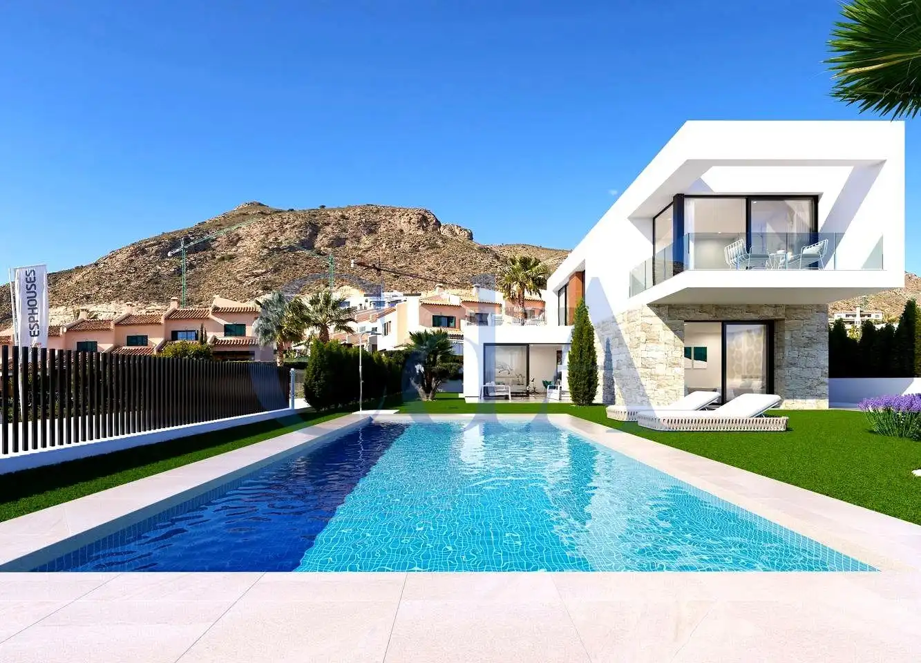 Detached house with pool for sale in Golf Bahía, imagen 2