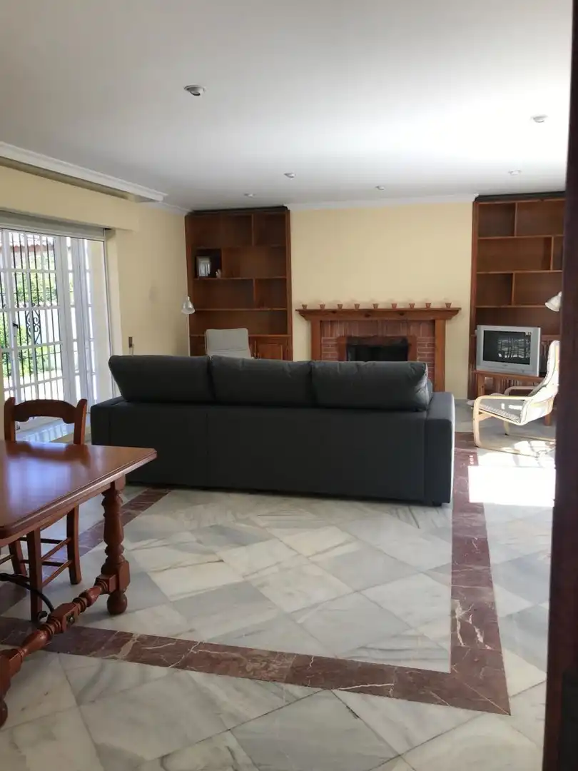 Sala de estar de Casa o chalet de alquiler en Conil de la Frontera con Aire acondicionado, Terraza y Amueblado