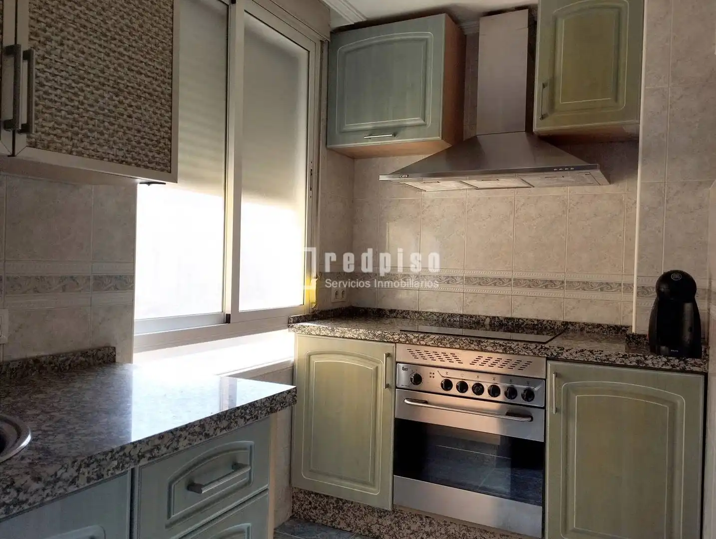 Kitchen of Flat for rent in Sevilla  with Air Conditioner, Heating and Terrace
