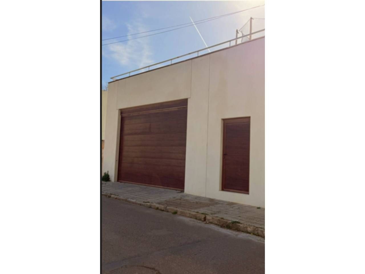 Vista exterior de Garatge en venda en Petra