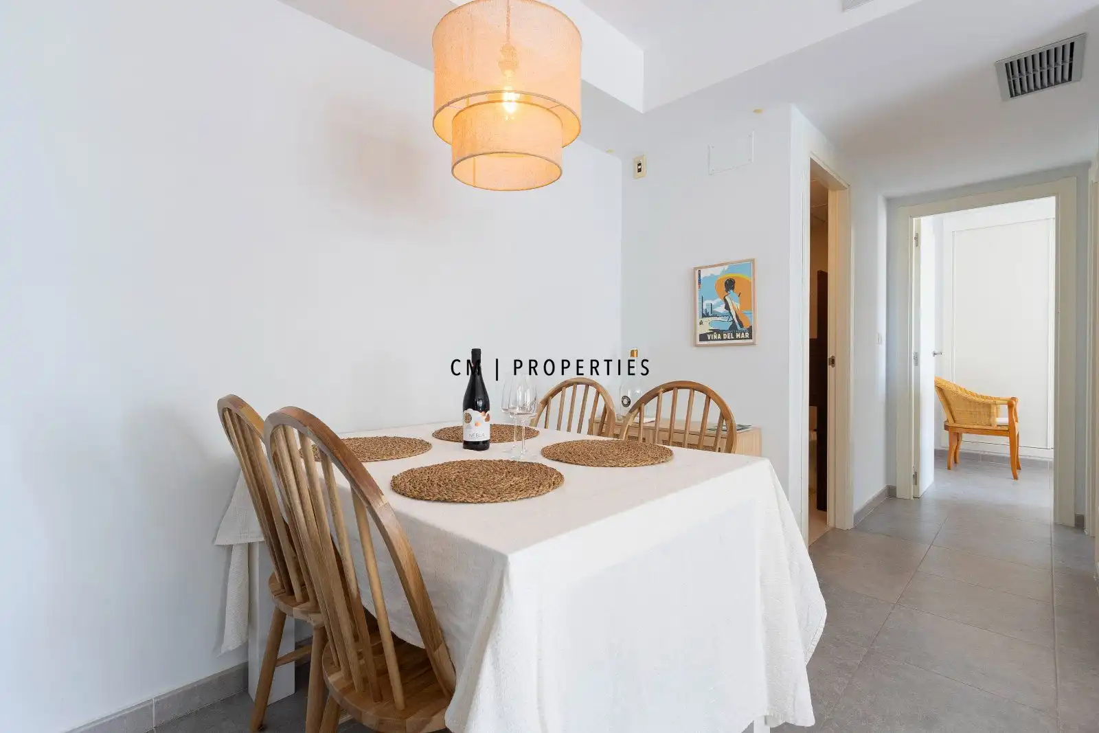 Dining room of Apartments for rent in Moncofa  with Air Conditioner, Heating and Terrace