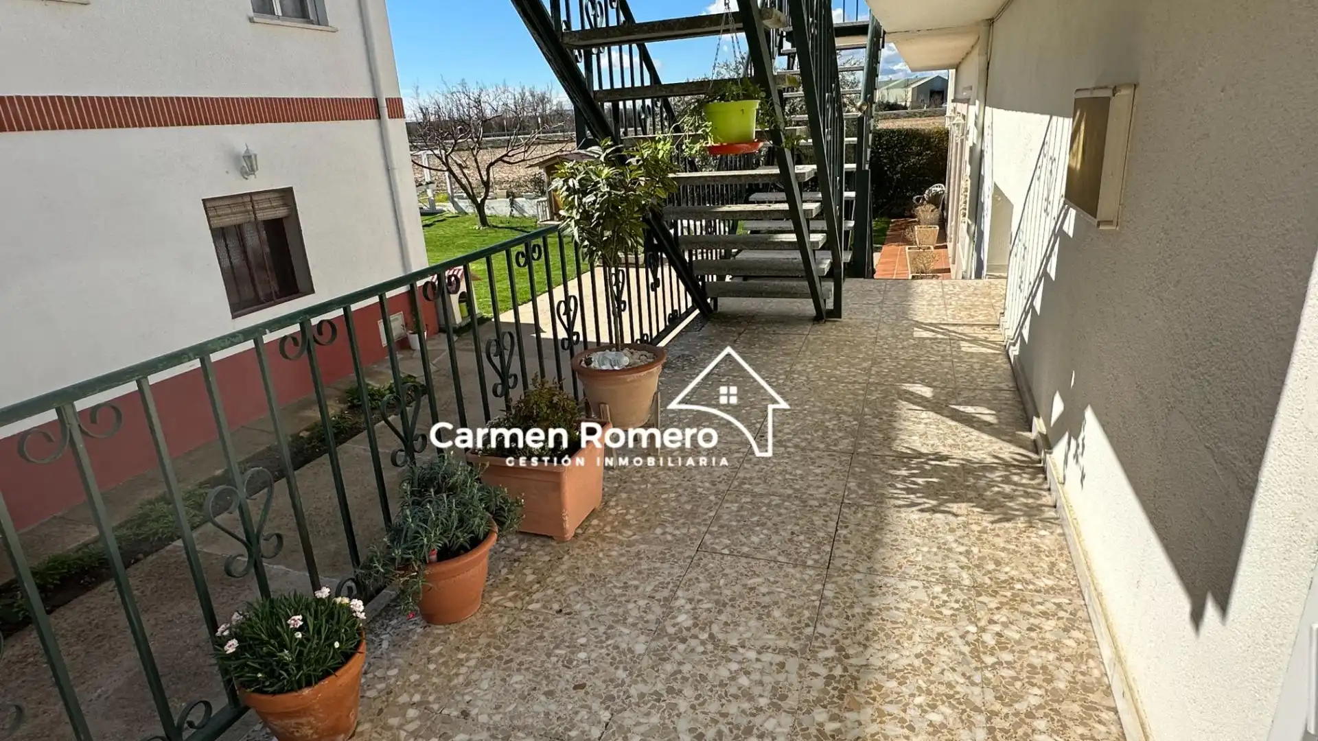 Terraza de Casa o chalet en venta en Encinas de Abajo con Terraza, Amueblado y Balcón