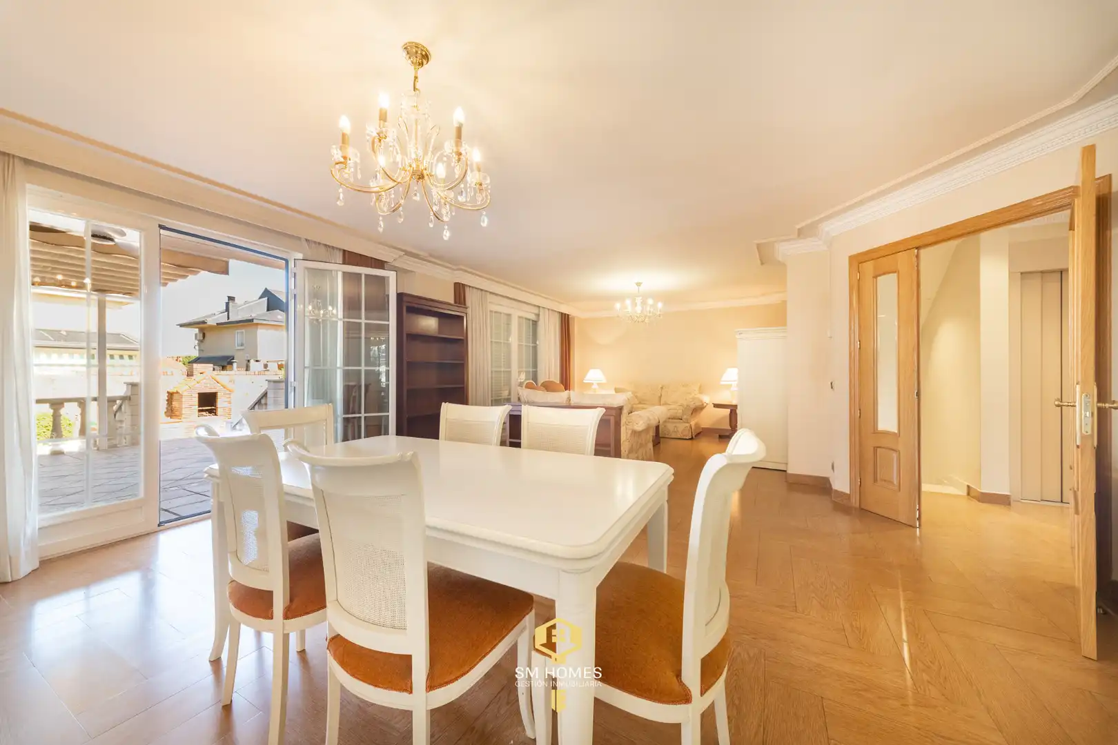 Comedor de Casa adosada en venta en Coslada con Calefacción, Jardín privado y Terraza