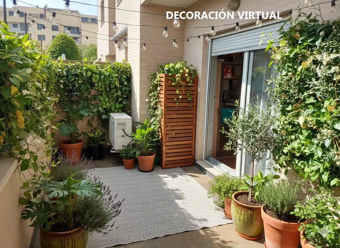 Jardí de Local en venda en Lardero amb Aire condicionat