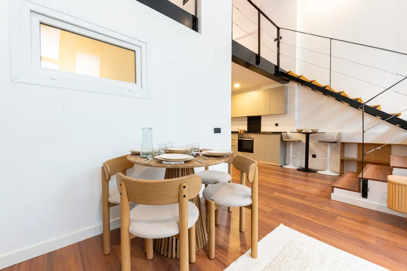 Esszimmer von Maisonette zur Miete in Ciudad Lineal