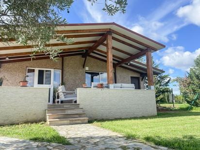 Außenansicht von Country house zum verkauf in Aljaraque mit Klimaanlage, Privatgarten und Terrasse