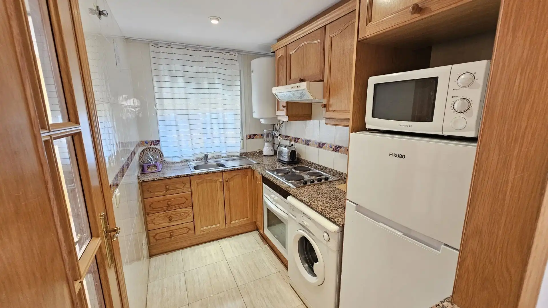 Kitchen of Apartments for sale in Oropesa del Mar / Orpesa  with Air Conditioner, Heating and Terrace