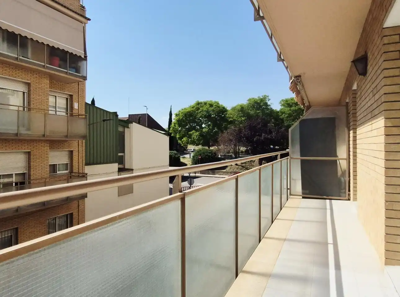 Balcony of Flat for sale in Terrassa  with Heating, Terrace and Balcony
