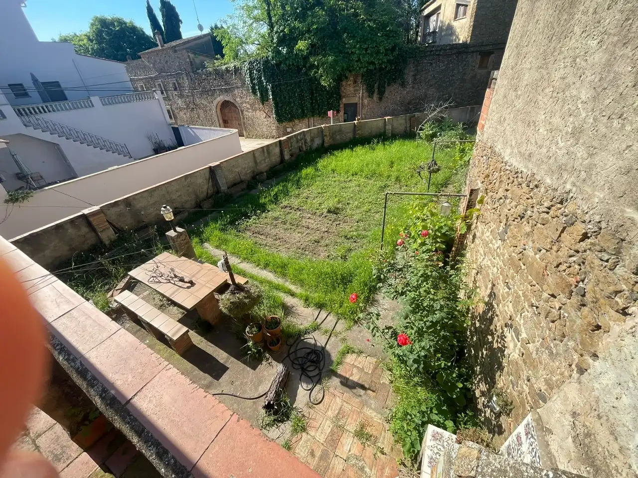Jardín de Finca rústica en venta en Rupià con Terraza, Amueblado y Balcón