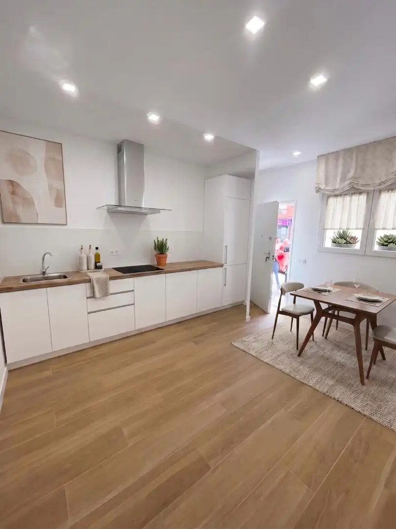 Kitchen of Flat for sale in  Barcelona Capital  with Air Conditioner
