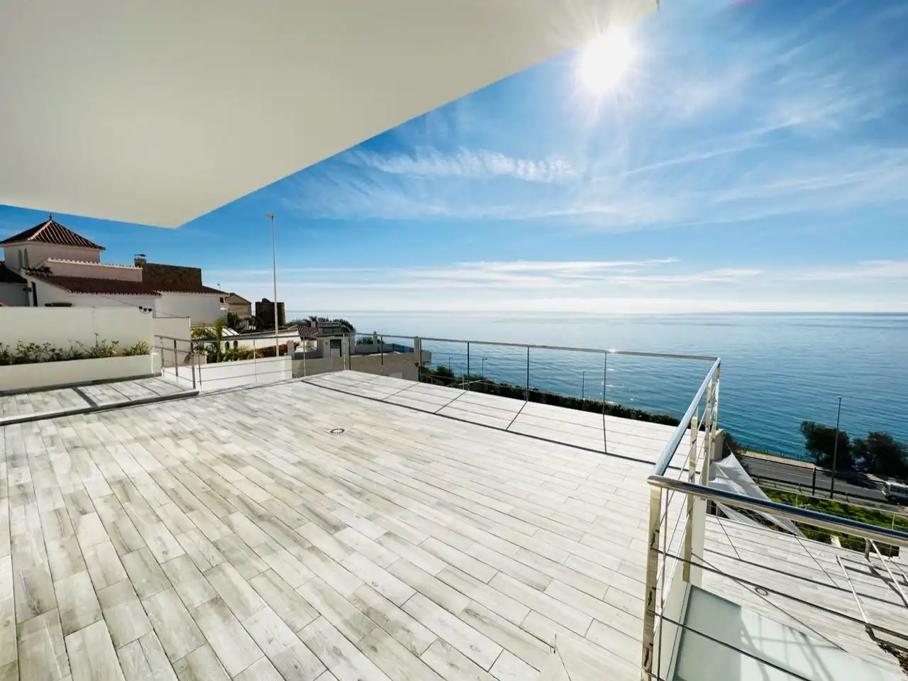 Terrassa de Casa o xalet en venda en Nerja amb Aire condicionat, Jardí privat i Traster