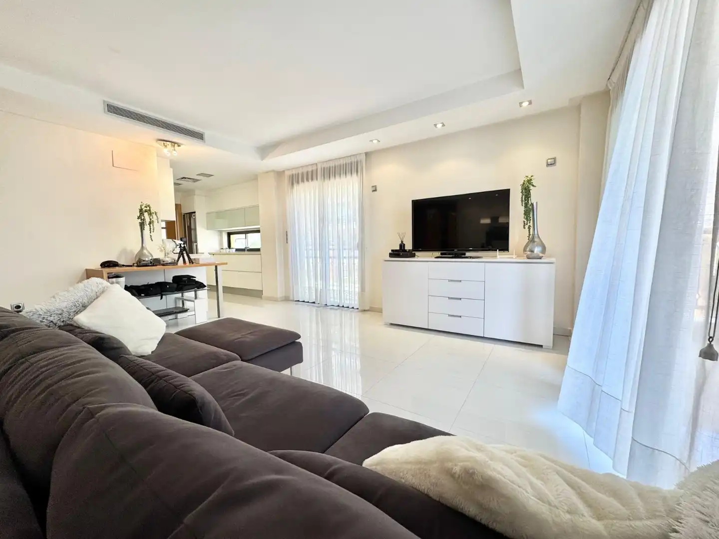 Sala d'estar de Apartament en venda en Guardamar del Segura amb Aire condicionat, Calefacció i Terrassa