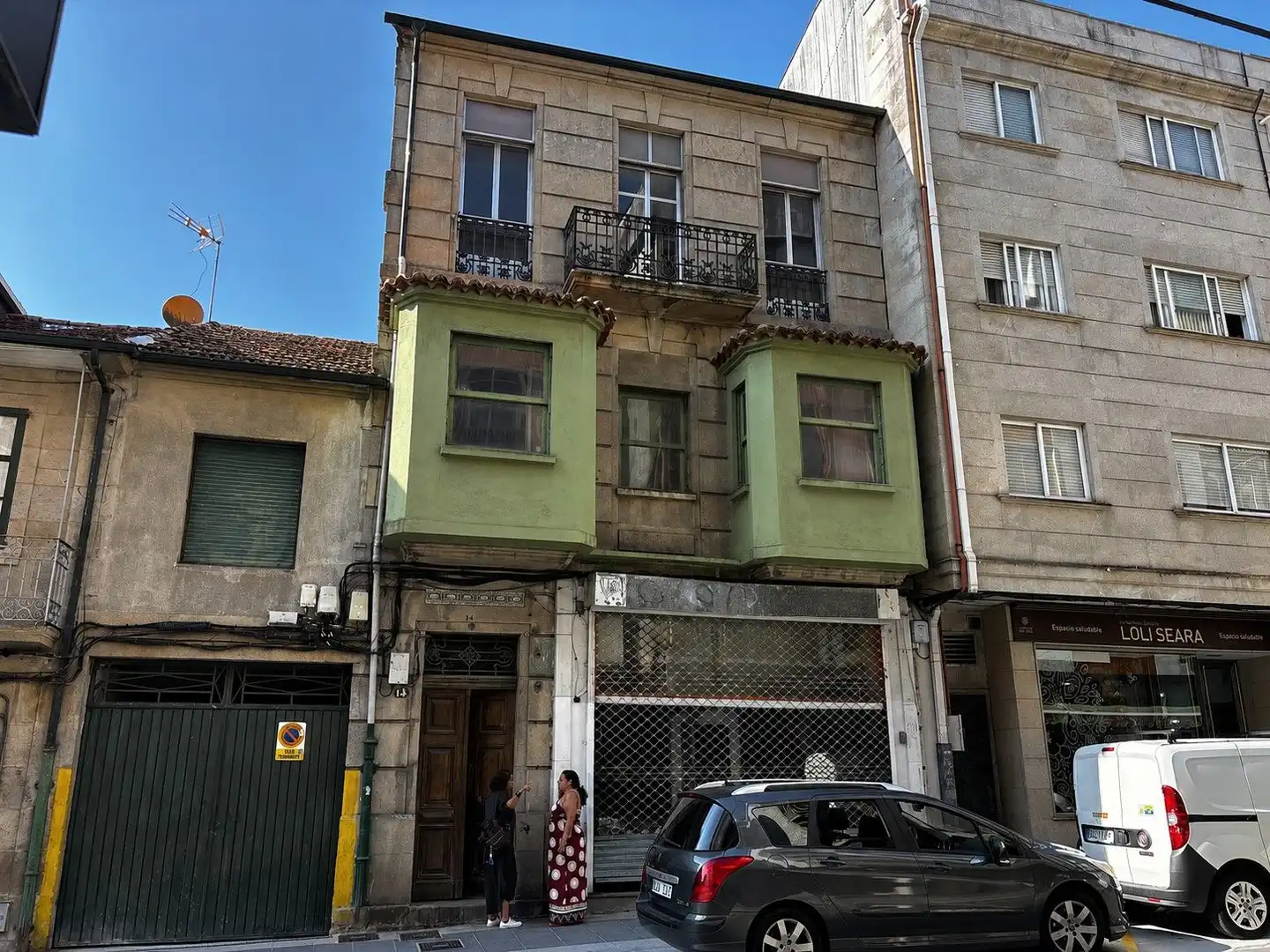 Vista exterior de Piso en venta en Marín con Balcón