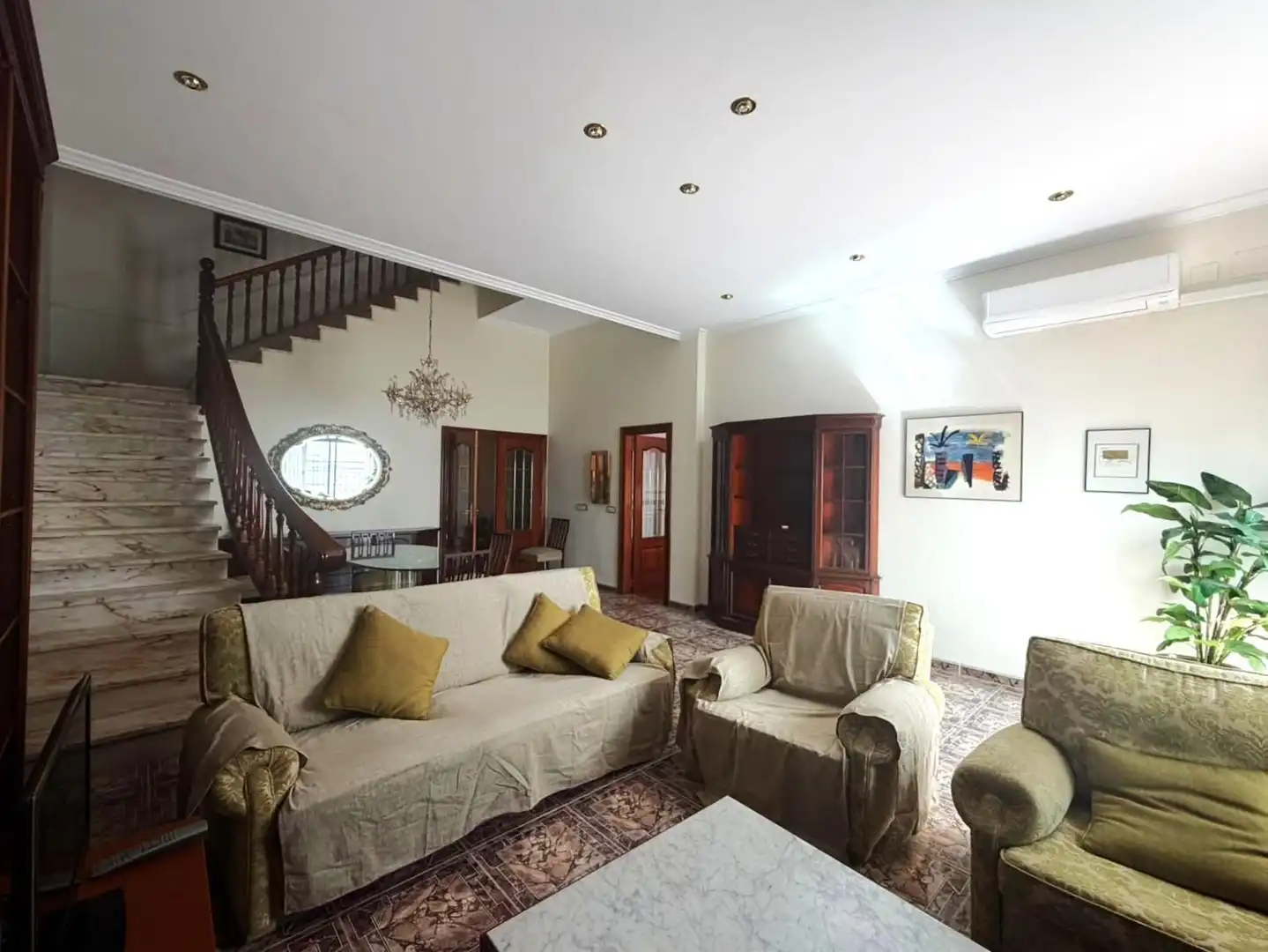 Living room of Houses for rent in Rafelbuñol / Rafelbunyol, Valencia