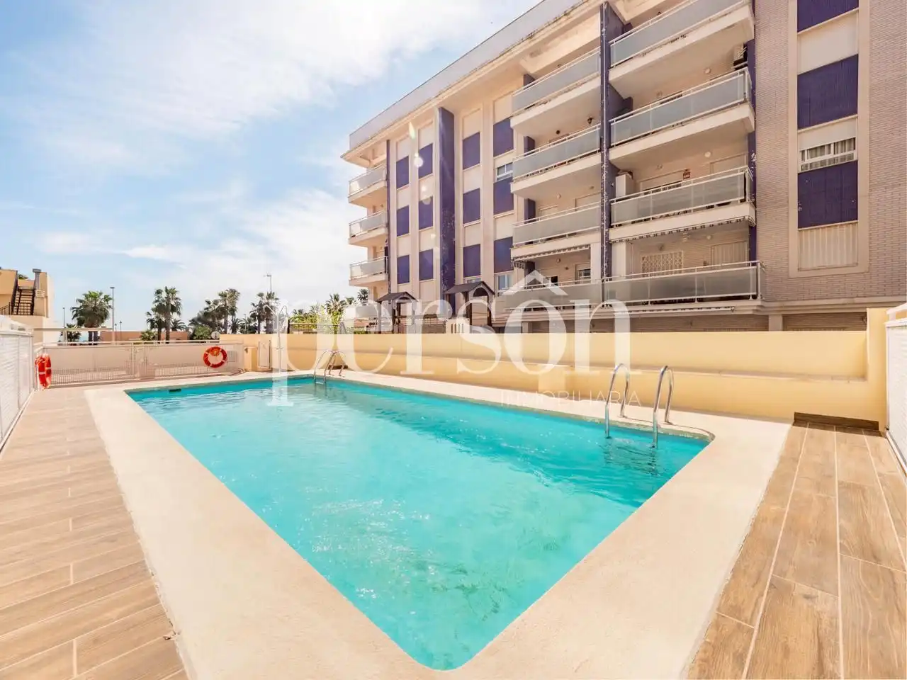 Schwimmbecken von Wohnung zum Verkauf in Moncofa mit Klimaanlage, Heizung und Terrasse
