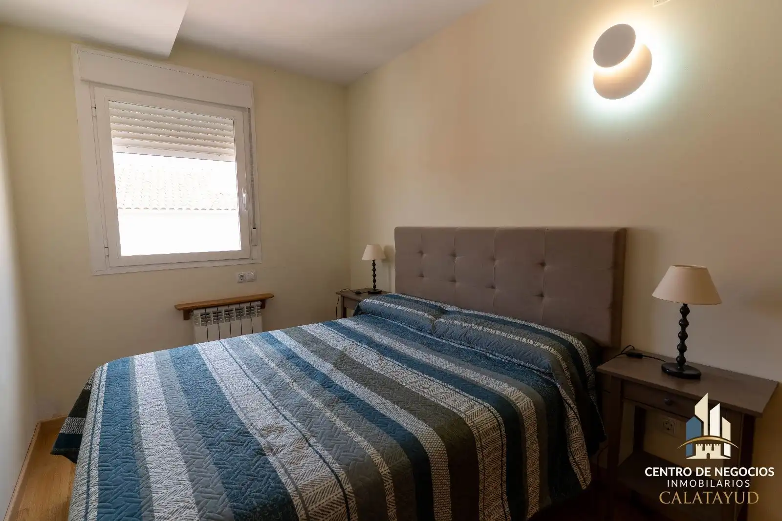 Schlafzimmer von Wohnung zum Verkauf in Calatayud mit Heizung, Parkett und Terrasse