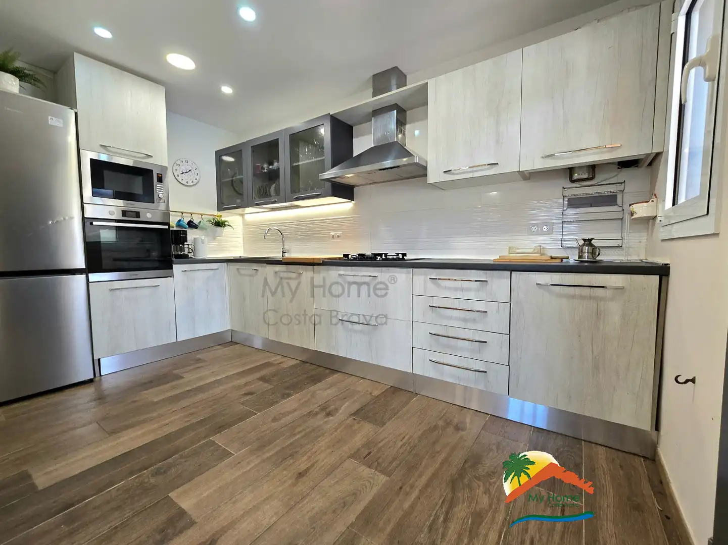 Cocina de Casa o chalet en venta en Maçanet de la Selva con Jardín privado, Terraza y Trastero