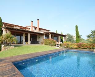 Garden of House or chalet for sale in San Jorge / Sant Jordi  with Air Conditioner, Heating and Private garden