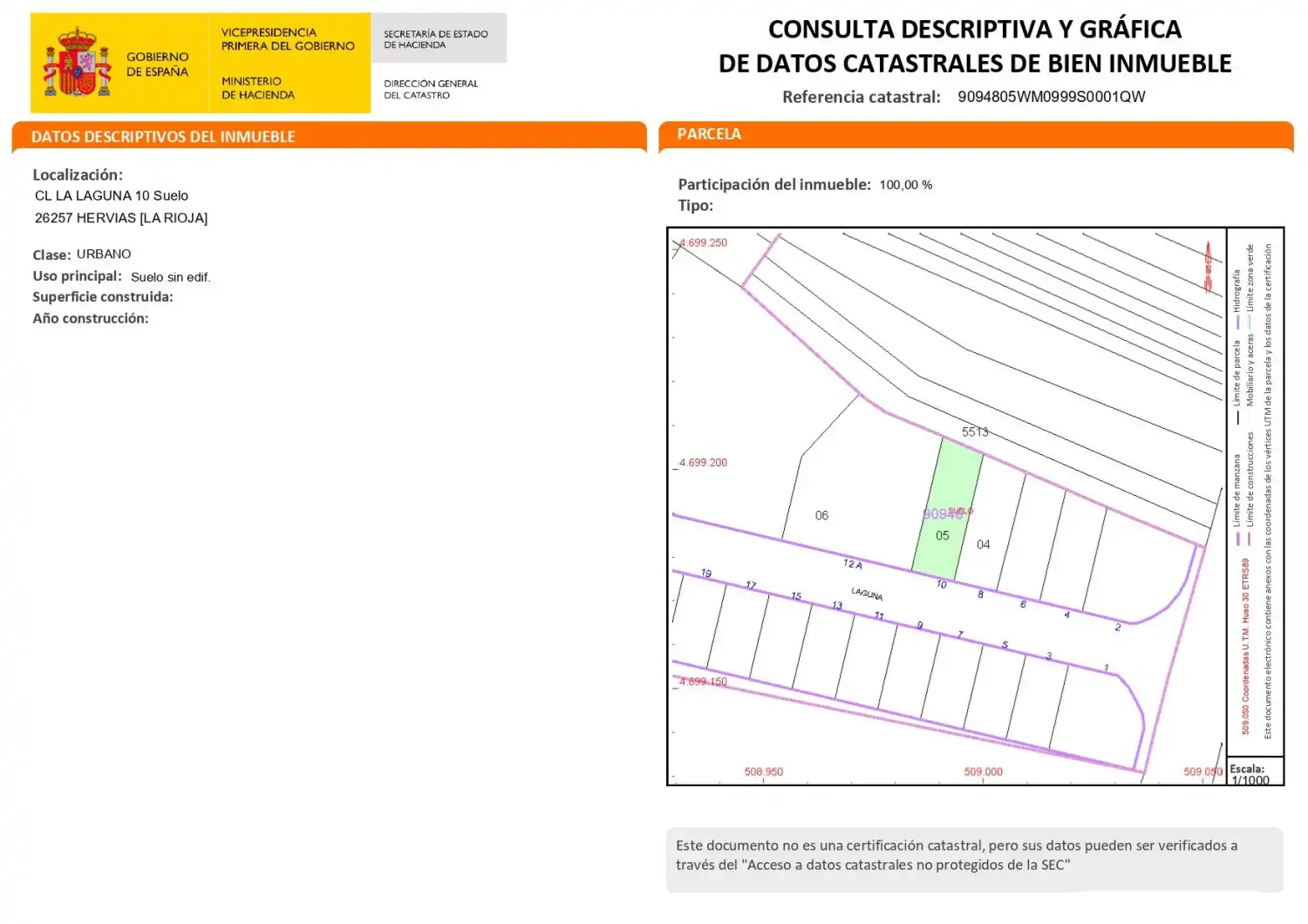Terrenos y solares en venta en La Laguna 10, imagen 4