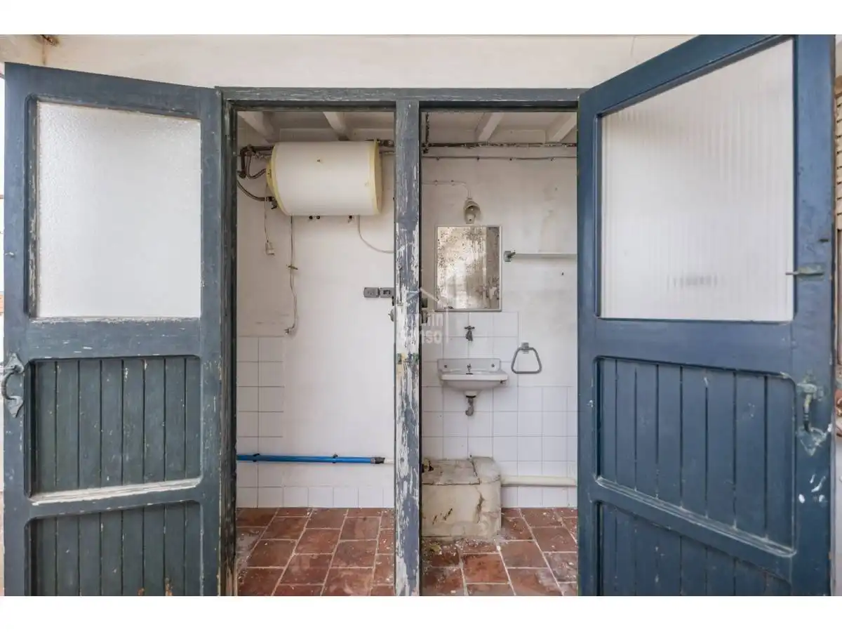 Bany de Apartament en venda en Maó - Mahón amb Terrassa