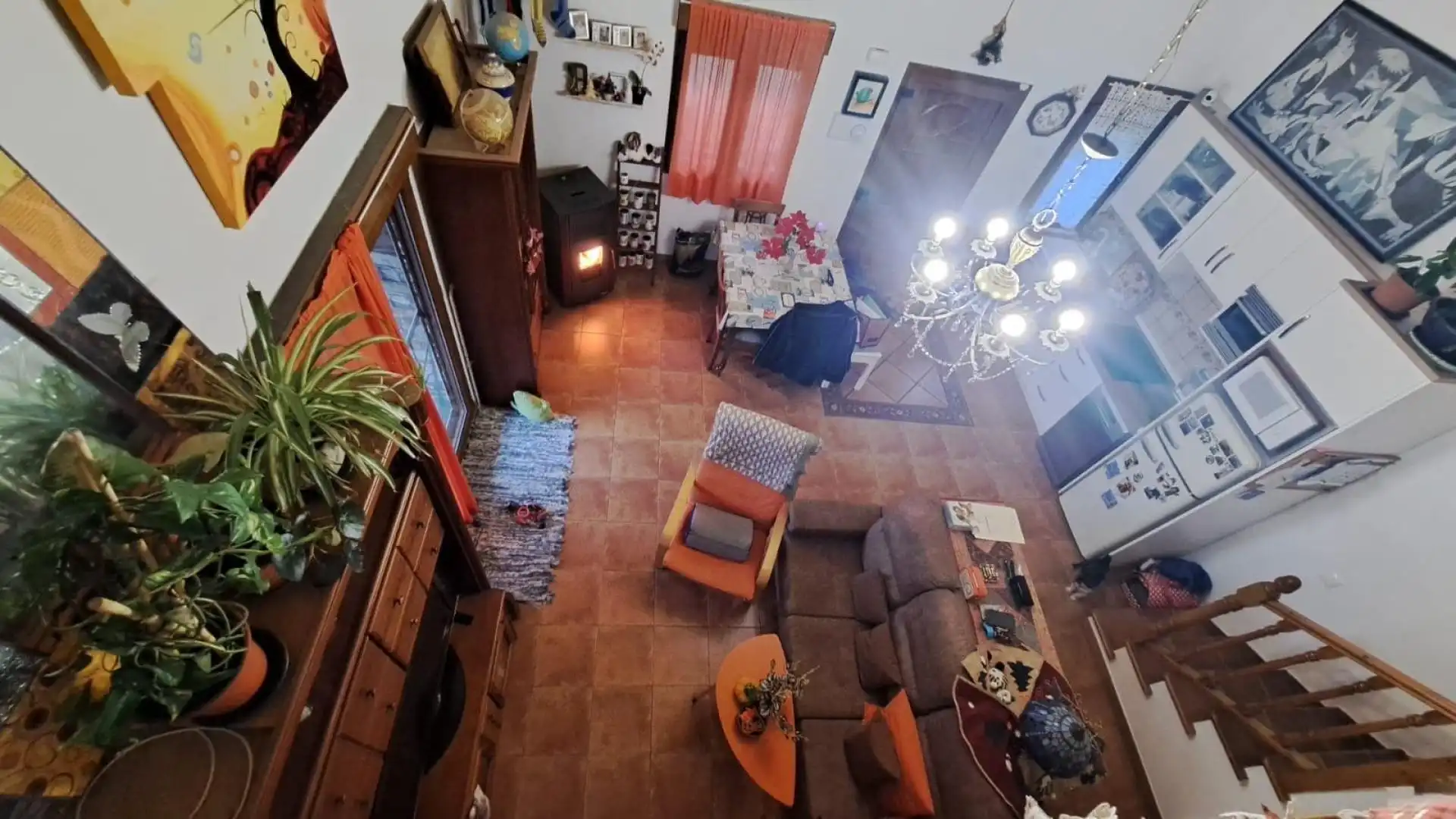 Sala de estar de Finca rústica en venta en Toral de los Vados