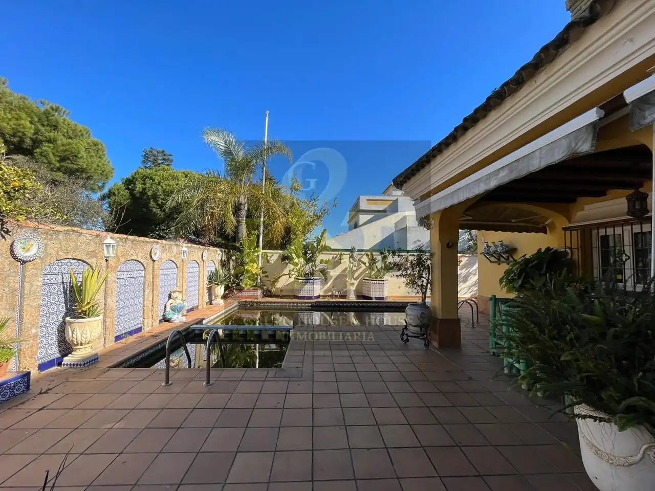 Exterior view of Houses for sale in Sanlúcar de Barrameda  with Air Conditioner, Private garden and Terrace