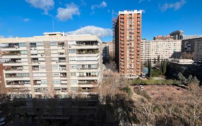 Exterior view of Flat for sale in  Madrid Capital  with Air Conditioner, Heating and Alarm