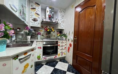 Kitchen of Flat for sale in Badalona  with Air Conditioner