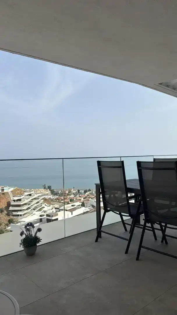 Terrace of Flat for rent in Rincón de la Victoria  with Air Conditioner, Swimming Pool and Balcony