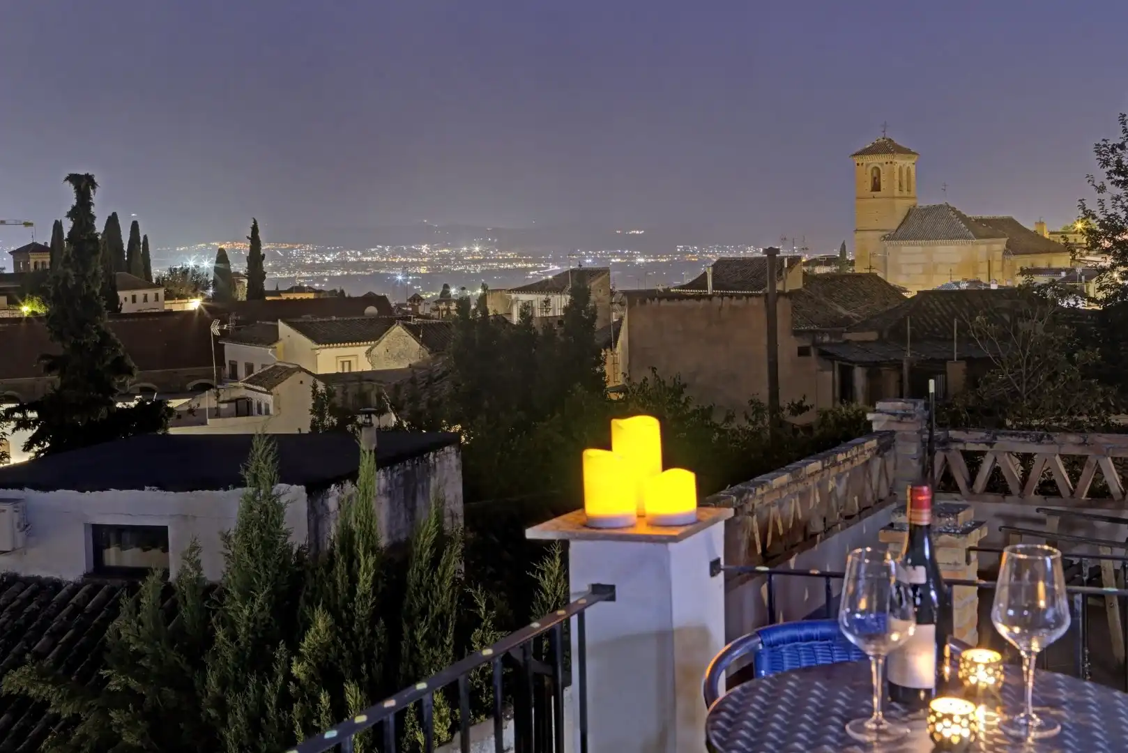 Terraza de Casa o chalet en venta en Granada con Aire acondicionado, Calefacción y Jardín privado