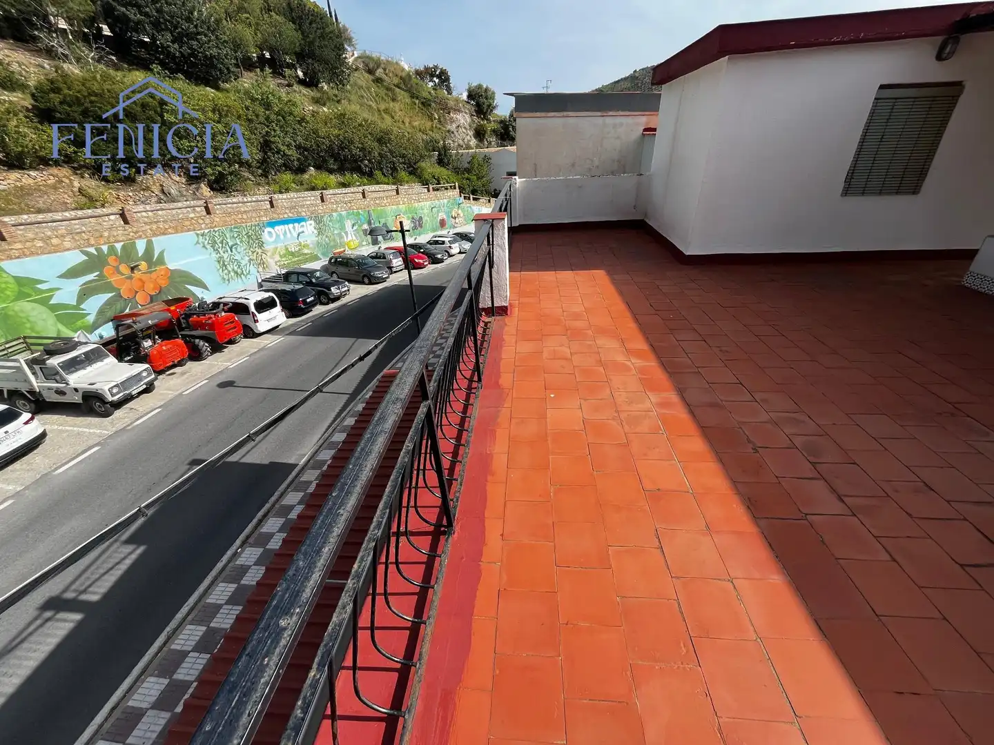 Terraza de Finca rústica en venta en Lentegí con Aire acondicionado, Jardín privado y Terraza