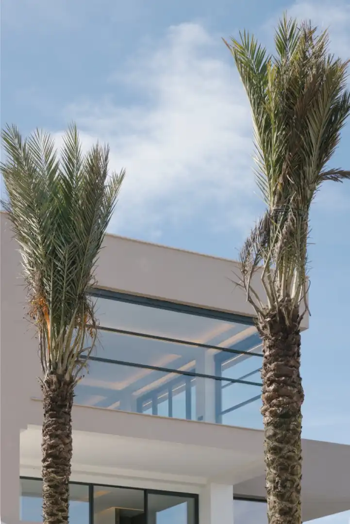 Vista exterior de Casa o xalet en venda en  Palma de Mallorca amb Aire condicionat, Jardí privat i Terrassa