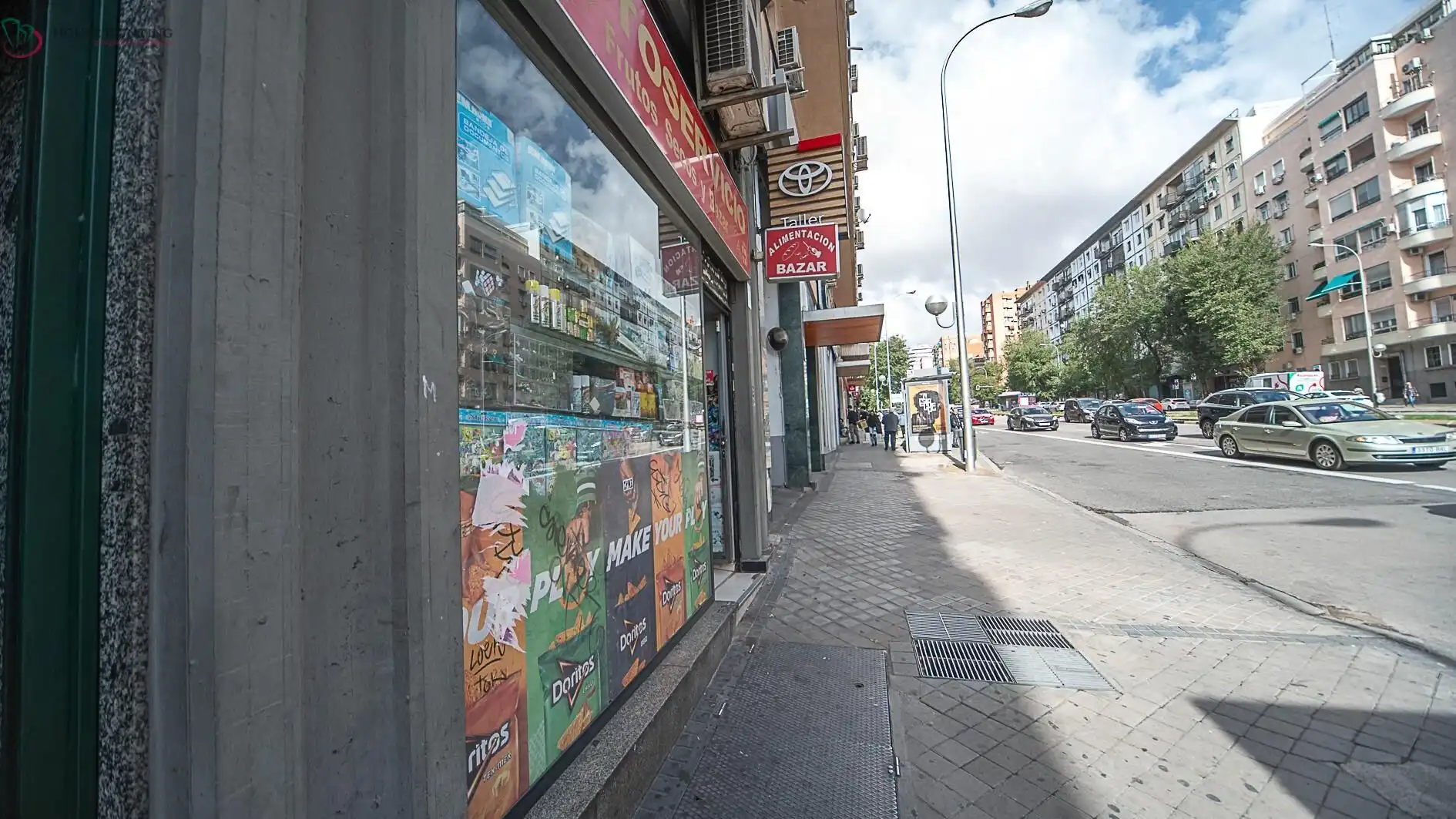 Exterior view of Commercial properties for sale in Madrid  with Air Conditioner