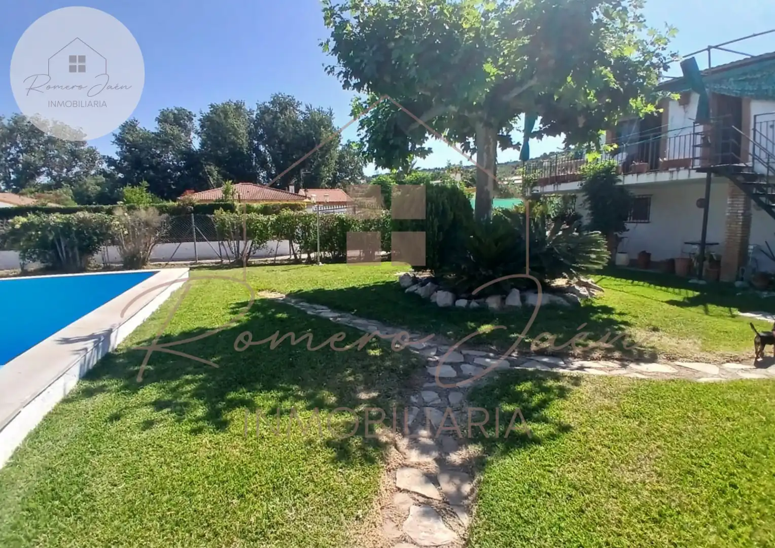 Garden of Houses for sale in Jaén  with Air Conditioner, Private garden and Terrace