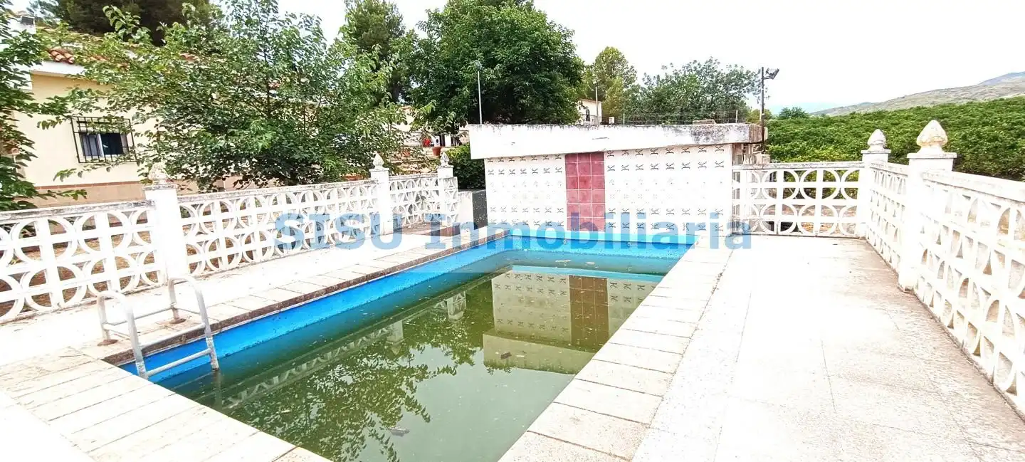 Piscina de Finca rústica en venda en Pedralba amb Jardí privat, Terrassa i Piscina