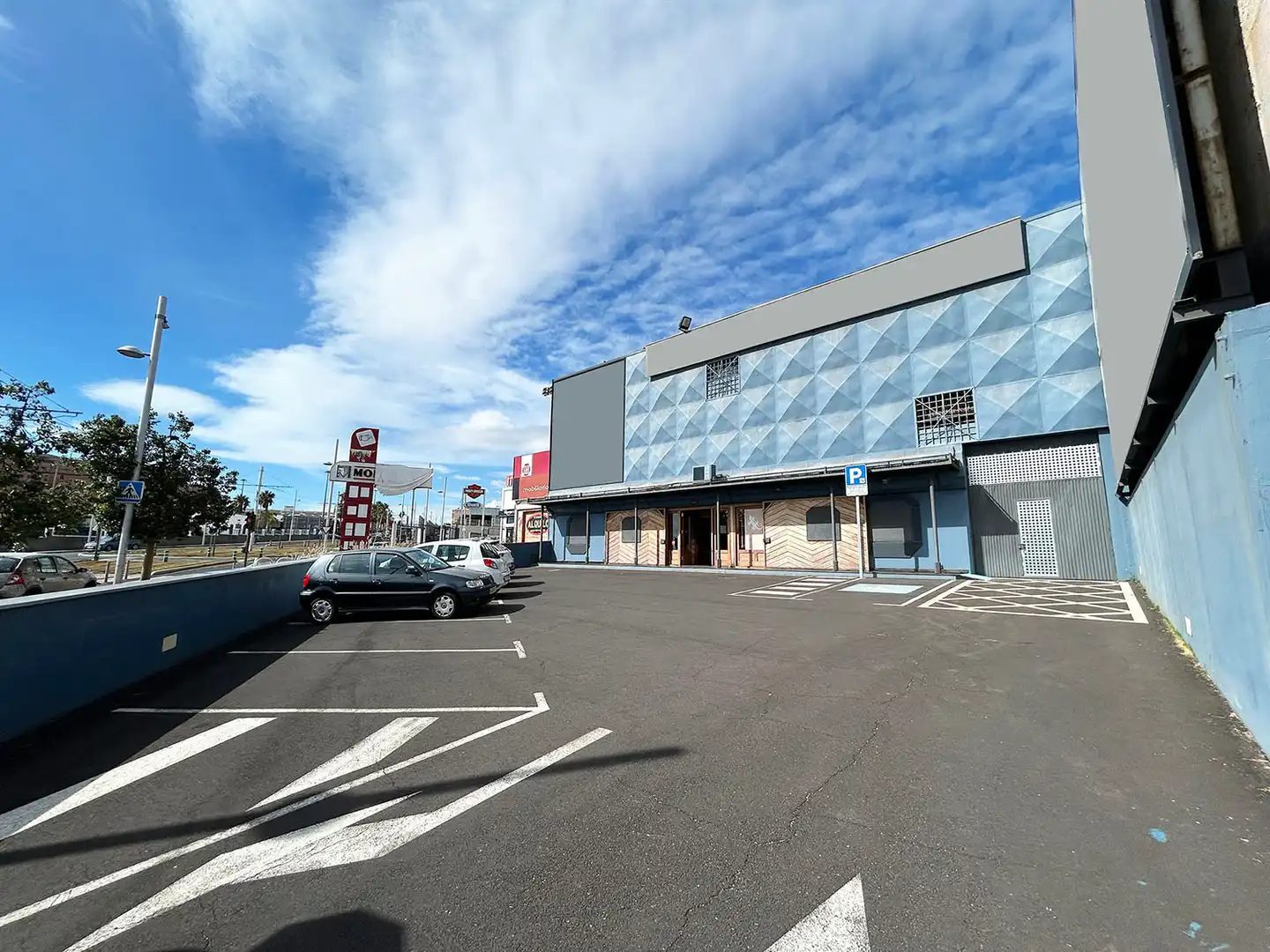 Vista exterior de Nave industrial en venta en San Cristóbal de la Laguna