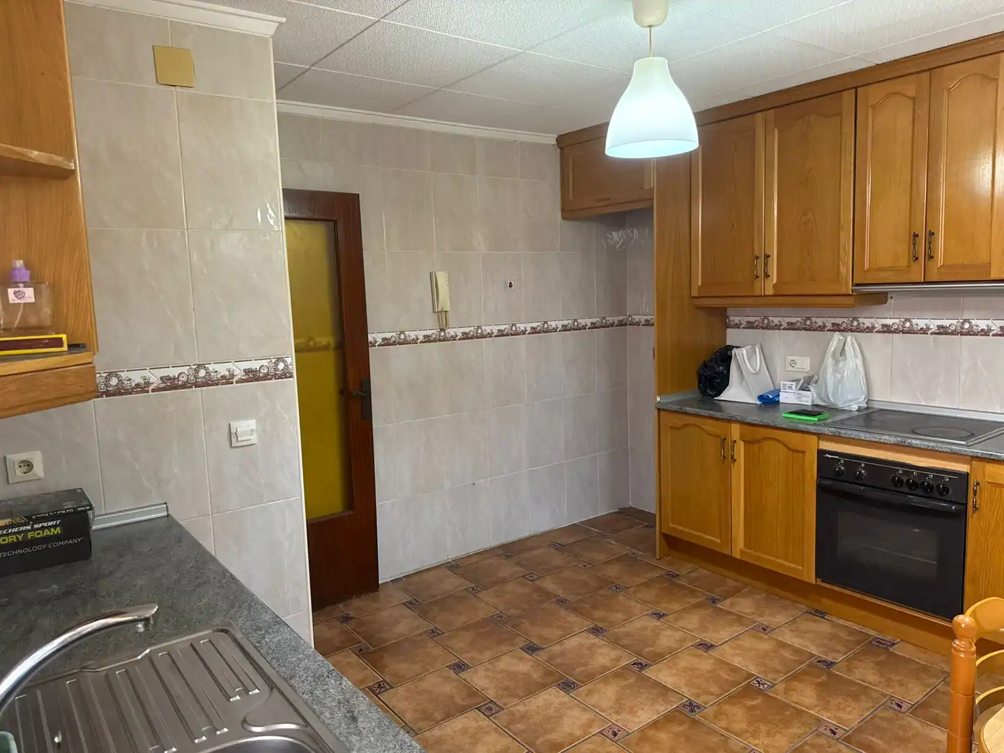 Kitchen of Flat for sale in Redován  with Air Conditioner, Furnished and Balcony