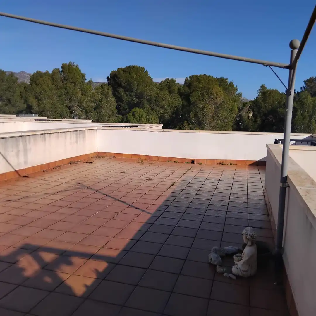 Terraza de Ático en venta en L'Ametlla de Mar  con Jardín privado, Terraza y Amueblado