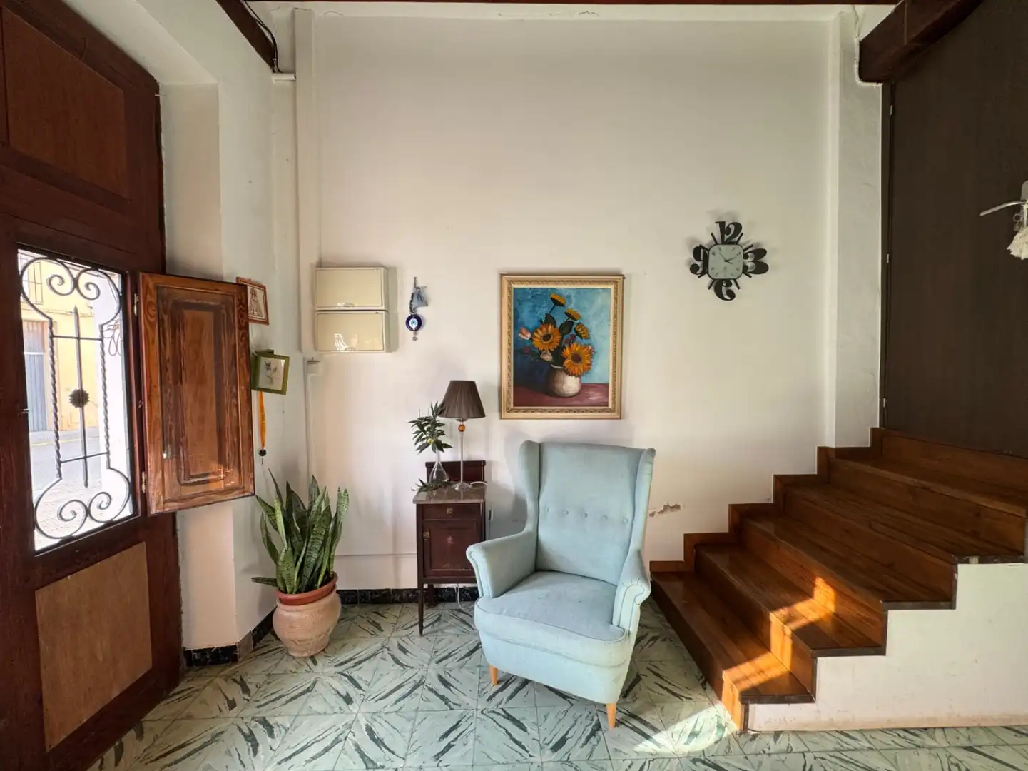 Sala d'estar de Finca rústica en venda en Orba amb Aire condicionat, Terrassa i Traster