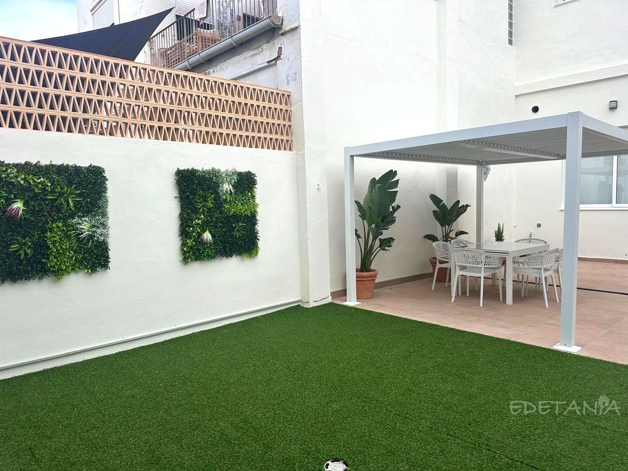 Terrassa de Casa o xalet de lloguer en Albalat dels Sorells amb Aire condicionat, Terrassa i Moblat