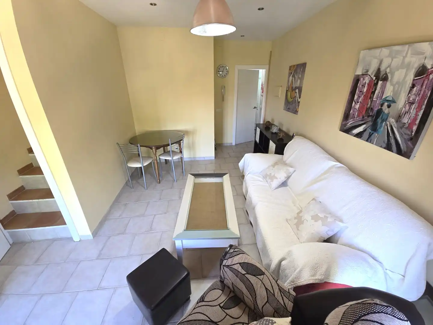 Living room of Apartments for rent in Cáceres  with Air Conditioner, Terrace and Furnished