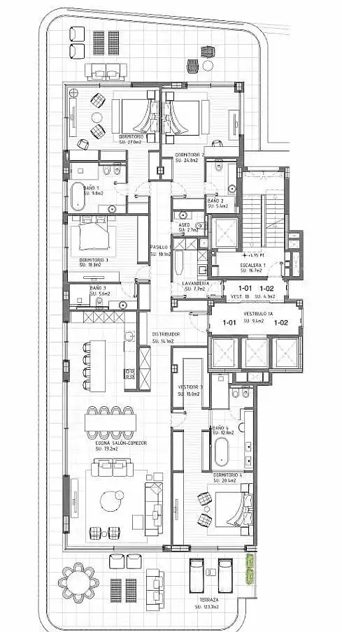 Apartament amb ascensor en venda a Punta Plata, imagen 47