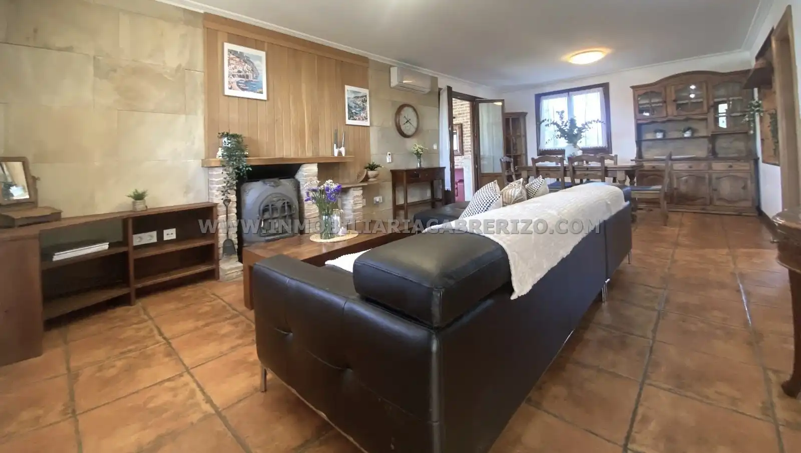 Sala de estar de Casa o chalet en venta en Olóriz / Oloritz con Aire acondicionado, Calefacción y Jardín privado