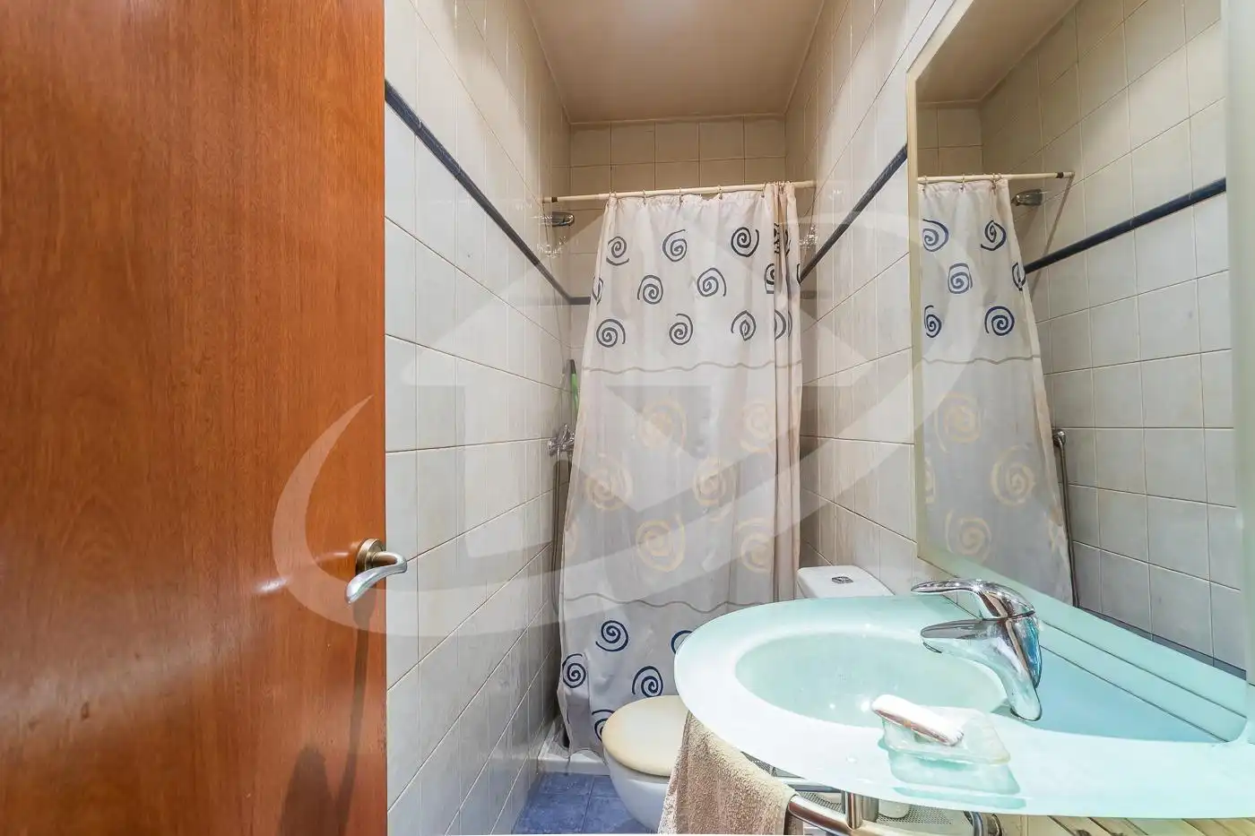 Badezimmer von Haus oder Chalet zum Verkauf in Sabadell mit Klimaanlage, Privatgarten und Terrasse