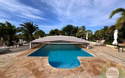 Piscina de Finca rústica en venda en L'Ametlla de Mar  amb Jardí privat, Terrassa i Piscina