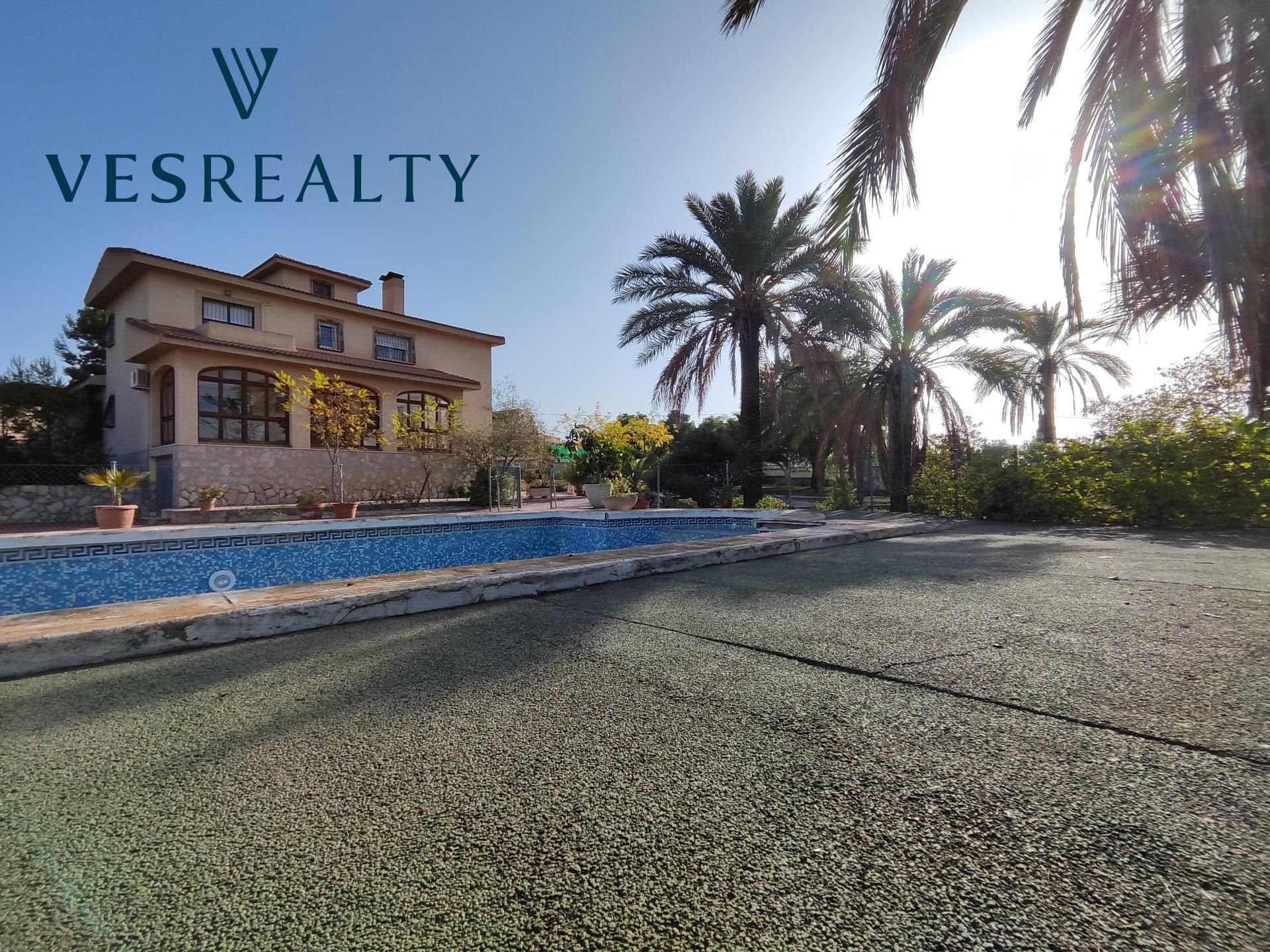 Exterior view of House or chalet for sale in San Vicente del Raspeig / Sant Vicent del Raspeig  with Swimming Pool