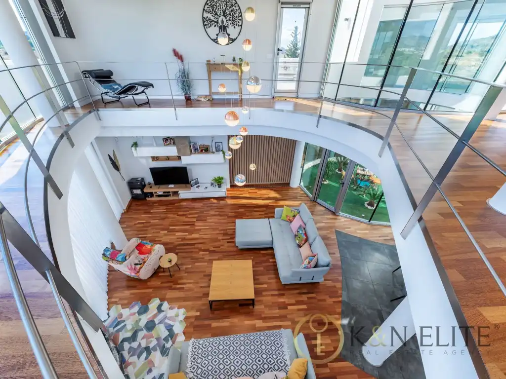 Living room of Houses for sale in Petrer  with Air Conditioner, Private garden and Swimming Pool